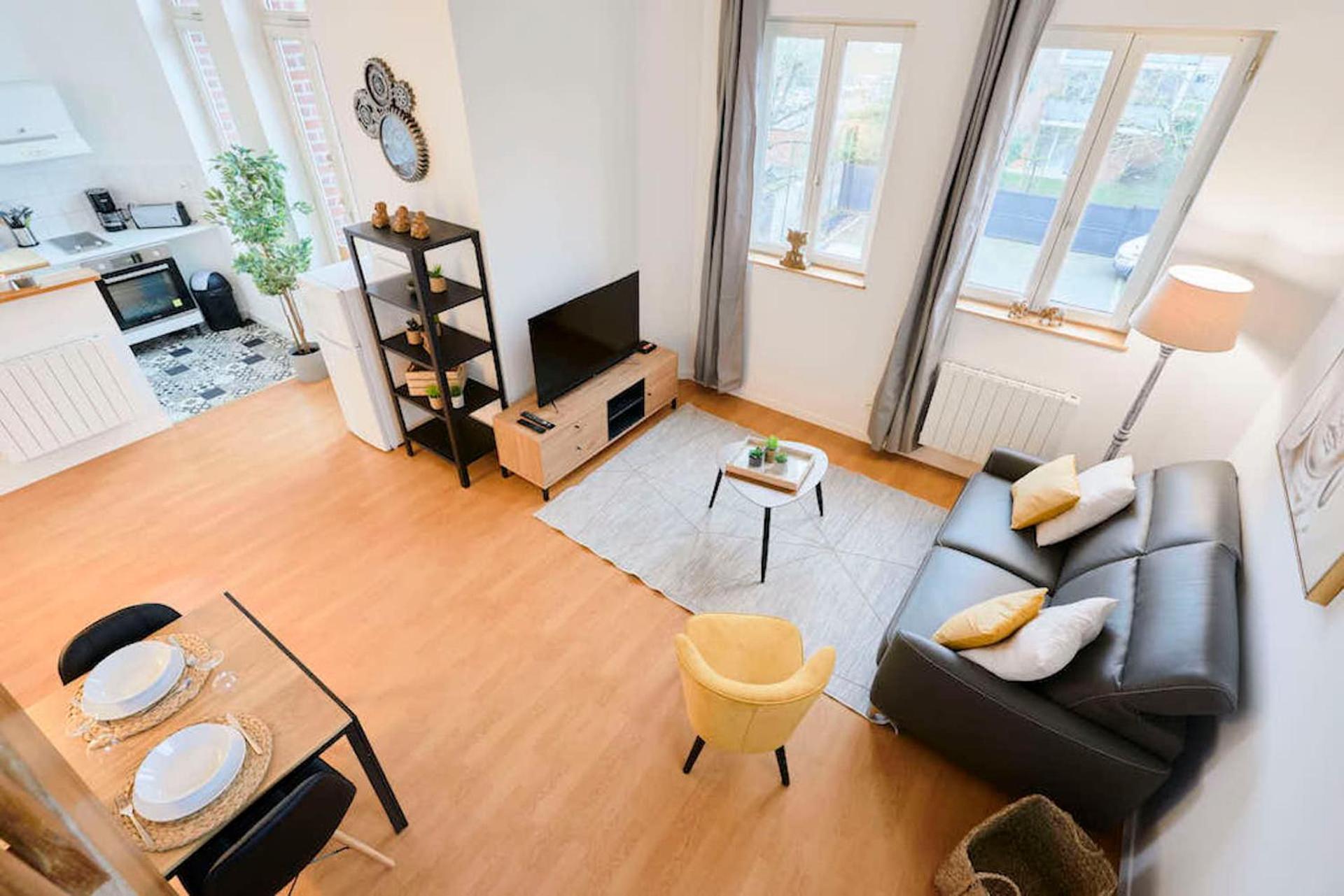 Locationstourcoing - Le Duplex Apartamento Exterior foto