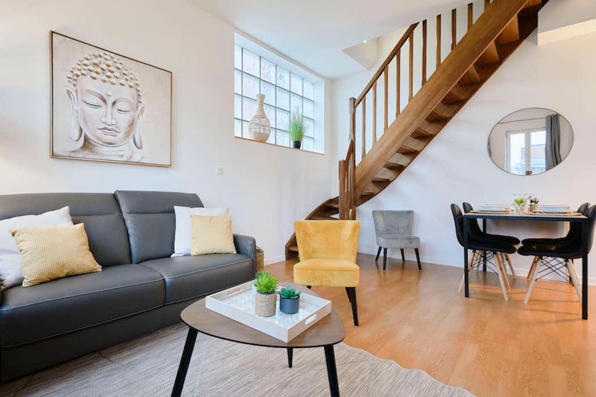 Locationstourcoing - Le Duplex Apartamento Exterior foto