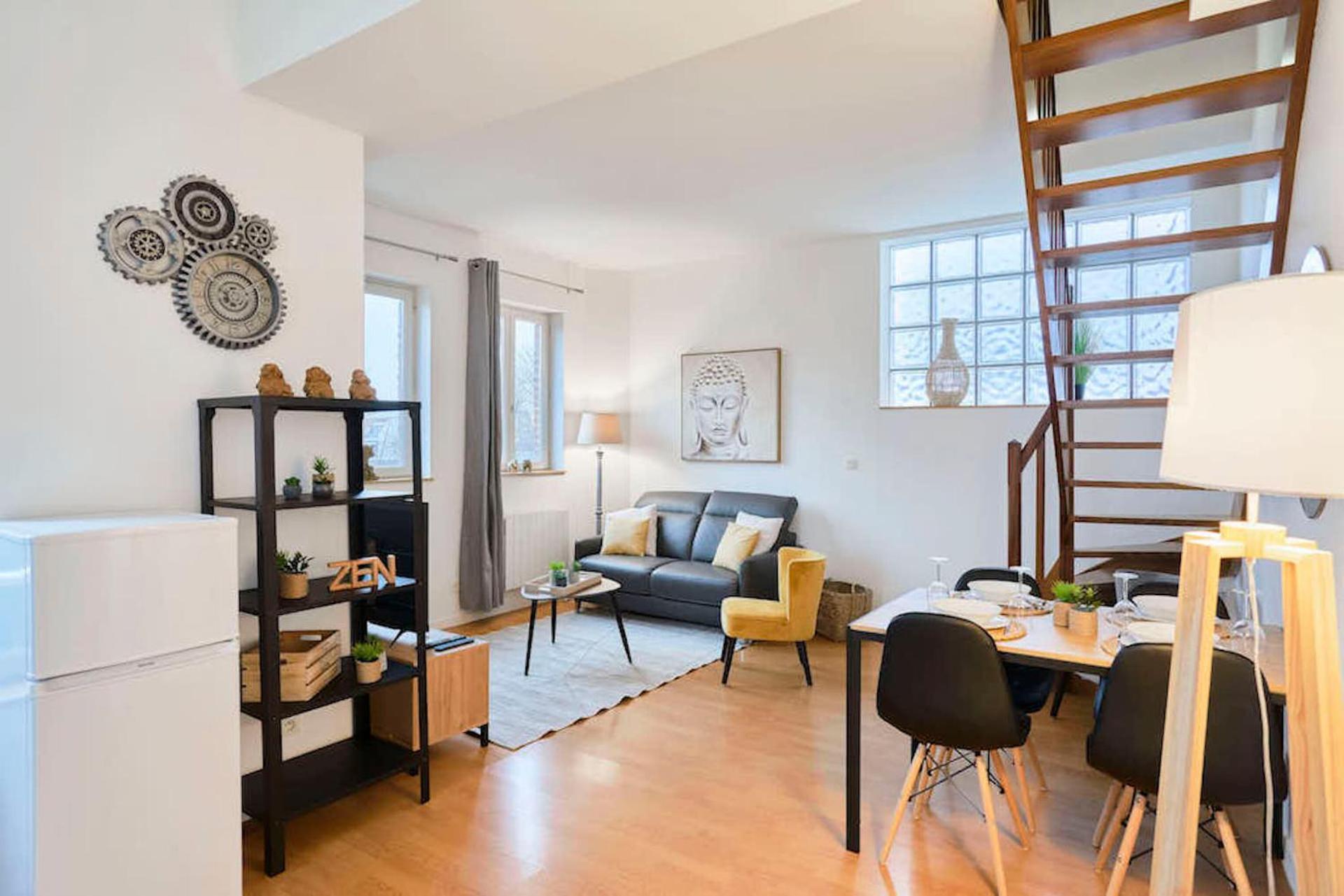 Locationstourcoing - Le Duplex Apartamento Exterior foto